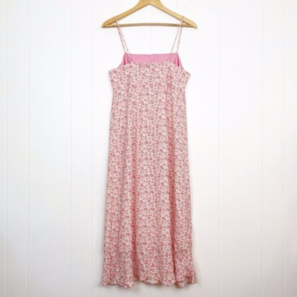 Y2K Vintage GAP Women's Maxi Dress Size 10 Medium Floral Sleeveless 90s 2000s - Picture 6 of 14